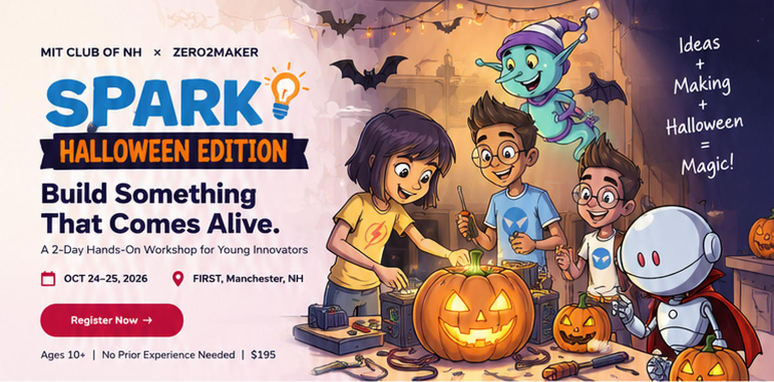 SPARK Halloween Edition — Register Now for the 2-day workshop, Oct 24–25, 2026